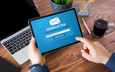 Einführung des Mitglieder Newsletters