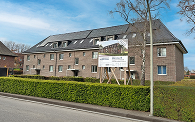 Ein Foto eiener Wohngebäude