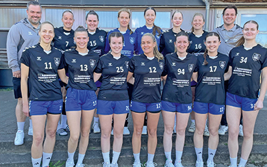 Ein Foto der Handballmannschaft