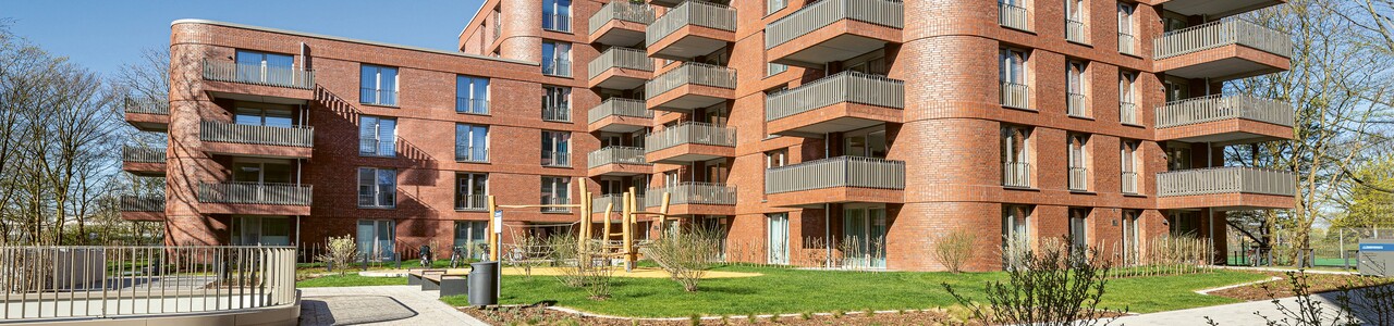 Ein Bild eines Wohnkomplexes